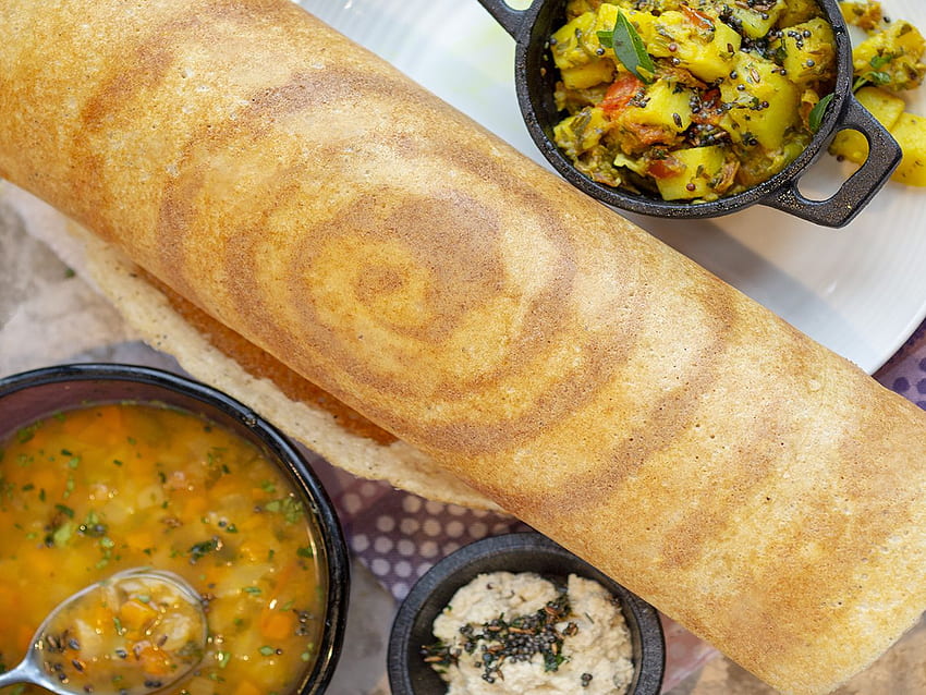 Art of Dosa ще представи южноиндийска кухня в Revival Food Hall в Loop - Eater Chicago, Masala Dosa HD тапет