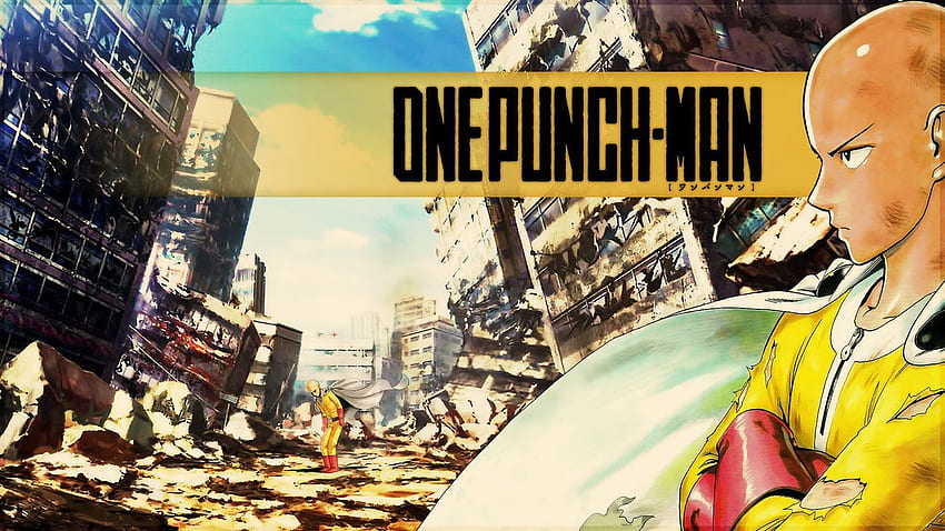 One Punch Man Ok Anime HD wallpaper