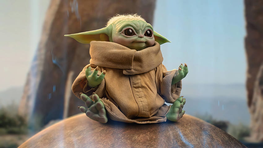 Baby Yoda Grogu Star Wars 2021 , ทีวีซีรีส์ , และพื้นหลัง Baby Yoda PC วอลล์เปเปอร์ HD