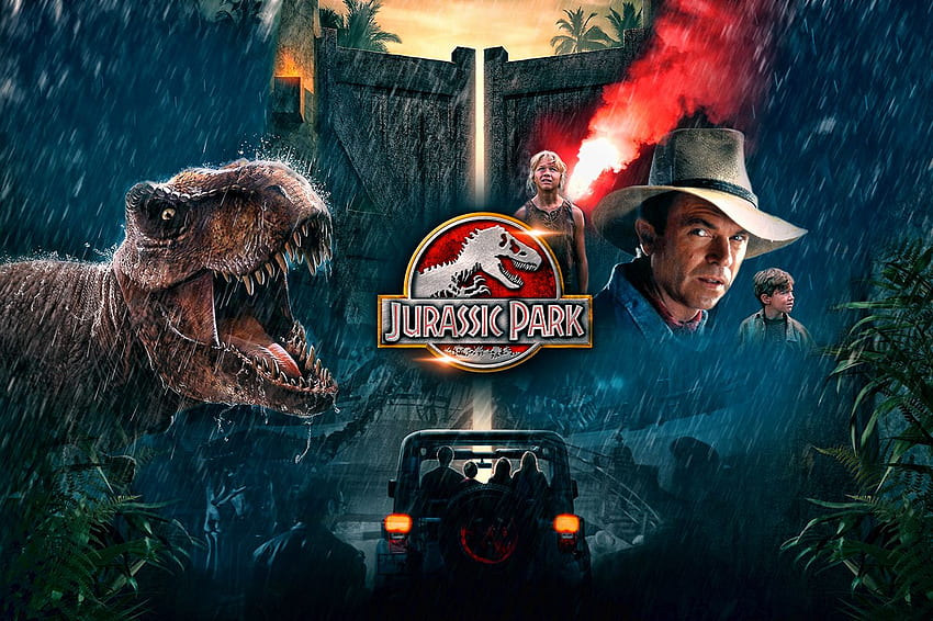 Jurassic Park Arka Planı, Harika Jurassic World HD duvar kağıdı