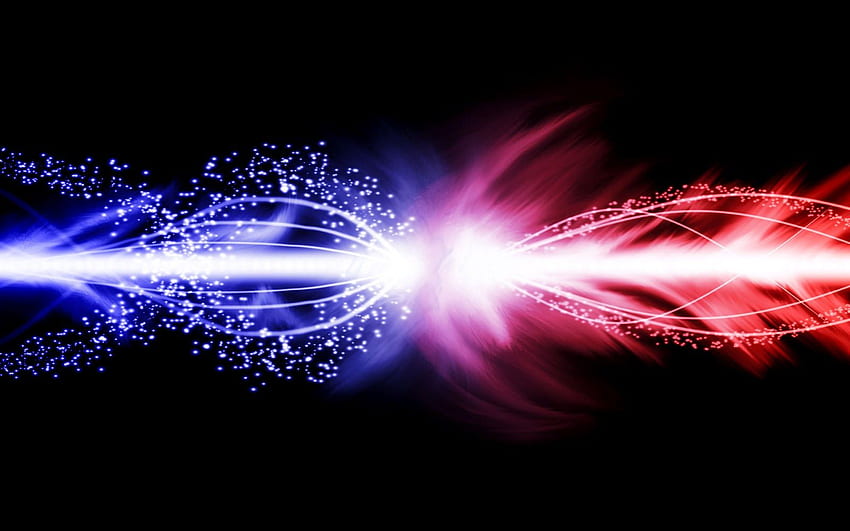 Teilchenphysik, Teilchenkollision HD-Hintergrundbild