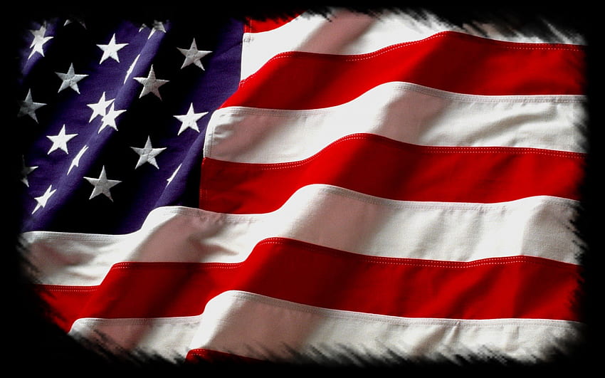 USA, tekstura, satyna, flaga Tapeta HD