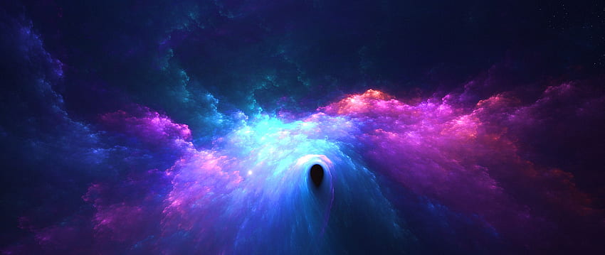 Purple Space Passage Resolution, Light Purple Space HD wallpaper
