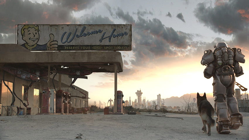 Fallout 4 In - Lone Wanderer Gif - - HD тапет