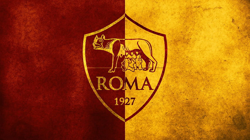 As Roma Logo HD wallpaper