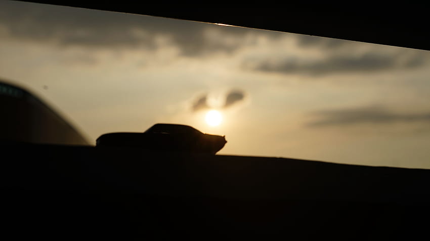 stock of car , miniature toys, sunset HD wallpaper