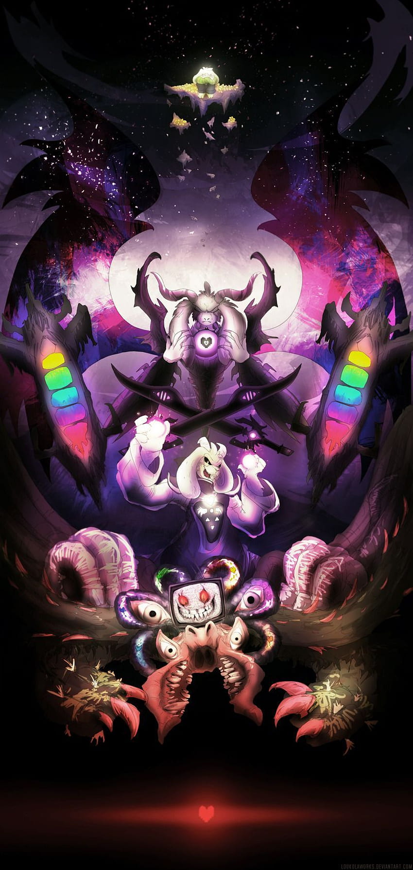 Undertale, фэндомы, Asriel, Asriel, Omega Flowey HD phone wallpaper | Pxfuel