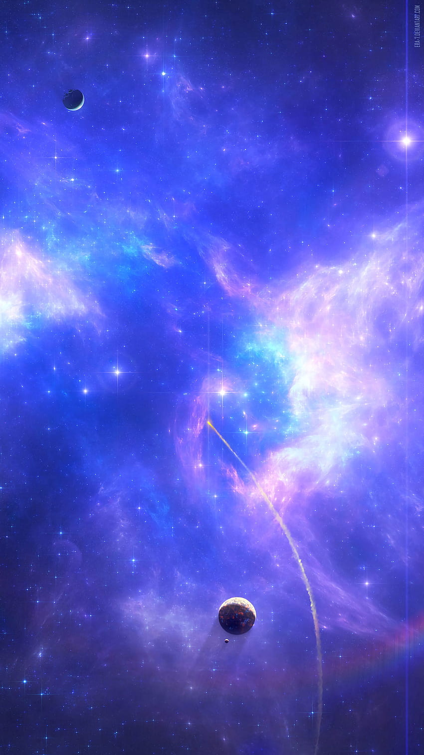 星雲, 惑星, 宇宙, 星, 輝く, 明るい, オープン スペース HD電話の壁紙