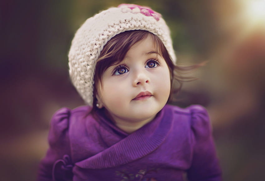 かわいい女の赤ちゃん、小さな女の子 高画質の壁紙
