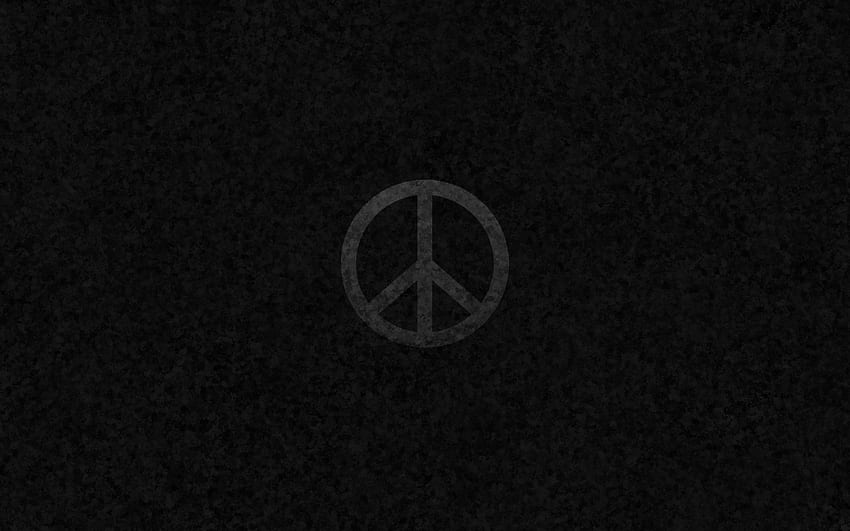 Signo de la paz, logotipo de la paz fondo de pantalla