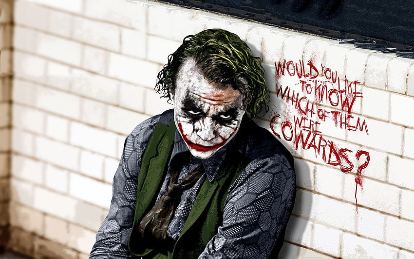 Batman joker question, Sad Joker HD wallpaper