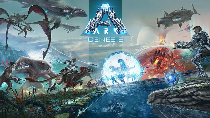 ビデオゲームのケンドラ・コーピア。 Ark Survival Evolved, Survival, Genesis, Ark Survival Evolved Aberration 高画質の壁紙