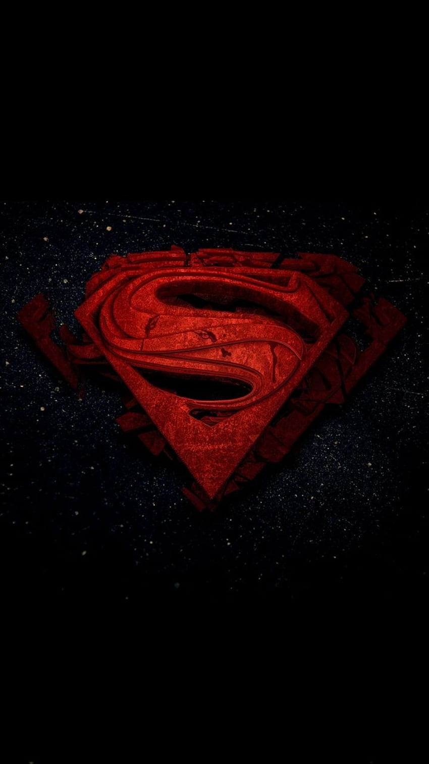 Superman, mark, logo, minimal, art ,. Superman , Superman logo art, Superman logo, Bad Superman HD phone wallpaper