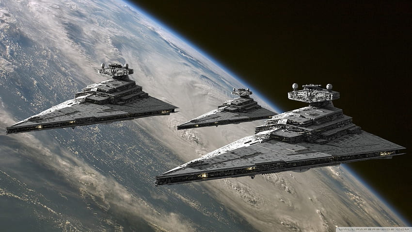 Междузвездни войни имперски космически кораби HD тапет