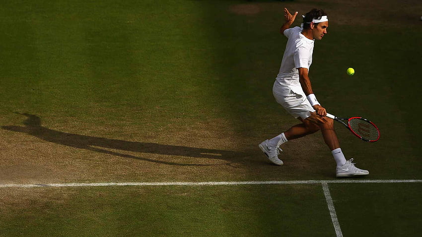 Wunderbarer Roger Federer Wimbledon HD-Hintergrundbild