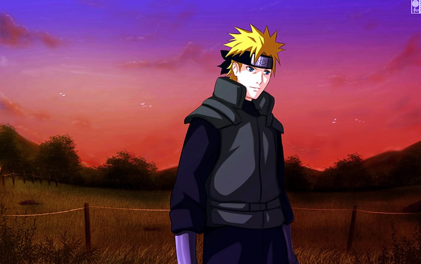 Naruto, Uzumaki, Nacht, Wort HD-Hintergrundbild