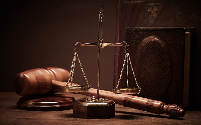 : scales, legal system, law, justice - concept, indoors, wood - material, Criminal Law HD wallpaper
