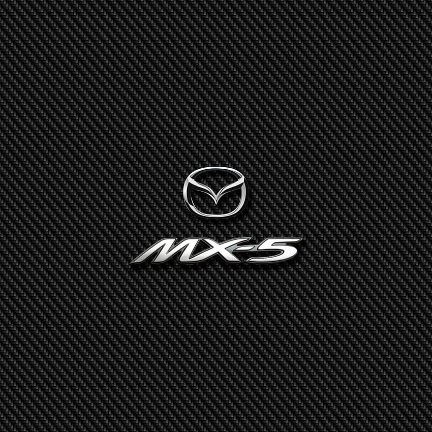 Mazda MX 5 Carbon By, Mazda 로고 HD 전화 배경 화면
