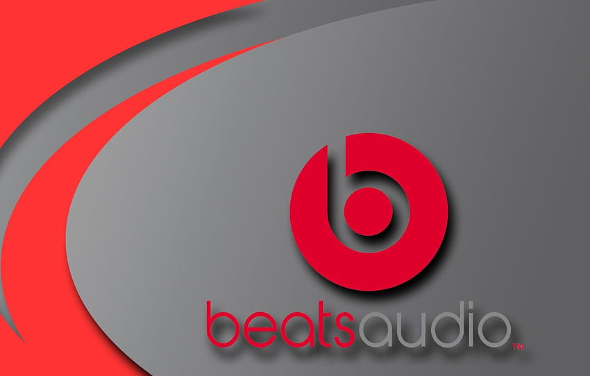 Red, Music, Grey, Logo, Music, Headphones, Speakers, Logo, HTC, Beats By Dr.dre, Beats, Dr.dre, Beats, Beats Audio, Beatsaudio, By Dr Dreaudio For , Section Hi Tech papel de parede HD