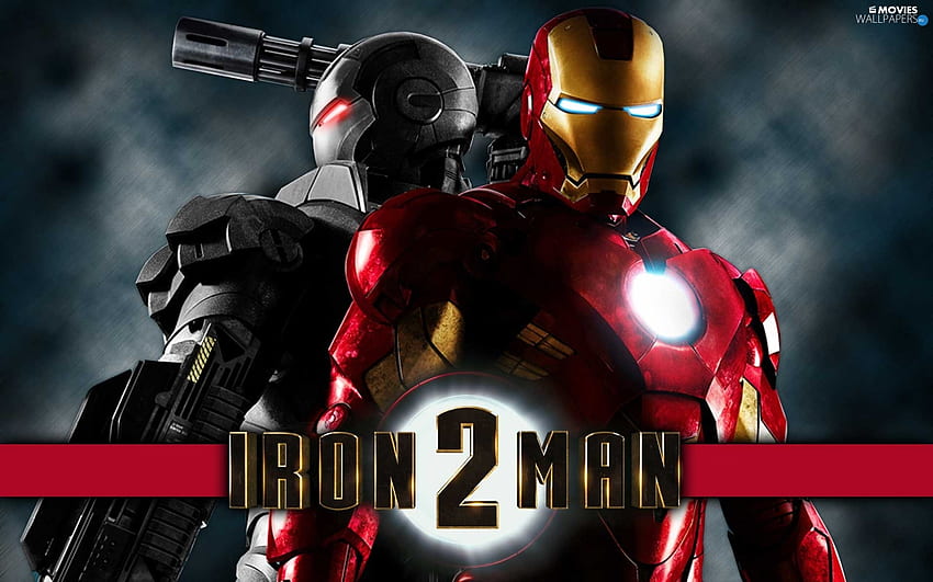 Human, machine, Iron Man 2, Robot, movie - Movies : HD wallpaper