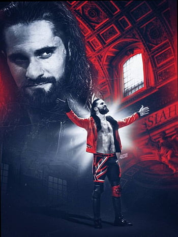 Download Wrestler Seth Rollins With Heavyweight Belt Wallpaper  Wallpapers com
