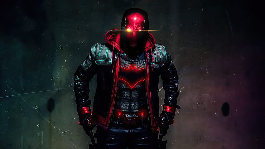 Red Hood Coming, Superheroes, , , Background, and, Red HUD HD wallpaper