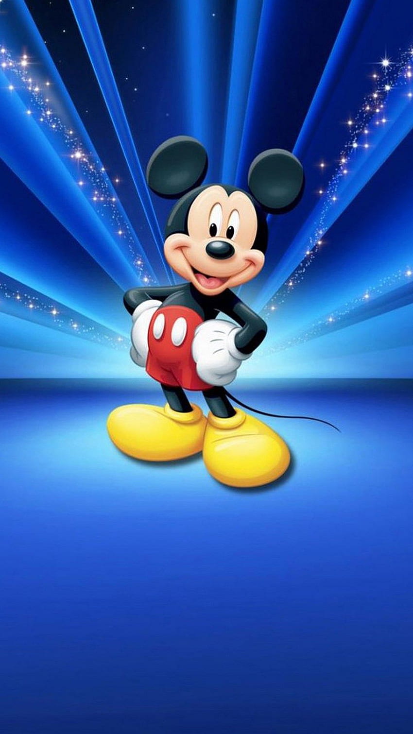 Samsung Galaxy Note 3 : Blue Mickey Mouse Android, Cute Mickey HD phone wallpaper