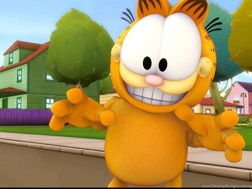 My Cartoons : The Garfield Show Background HD wallpaper