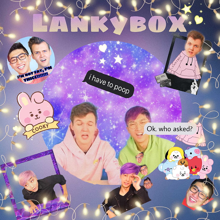 Lankybox  Foxy wallpaper Cute friends Chicken nugget meme