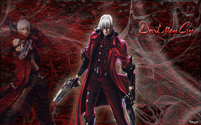 Dante - Devil May Cry, resumo, anime, chorar, diabo pode chorar, vermelho, diabo, dante papel de parede HD