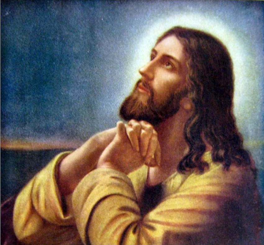 Jesus betet, Gott, Jesus, Christus, Gebet HD-Hintergrundbild
