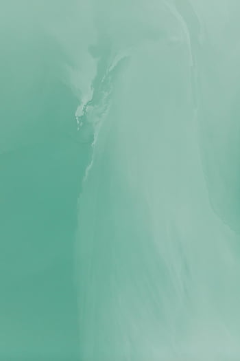 Calming seafoam green aerial ocean wave Wall Mural