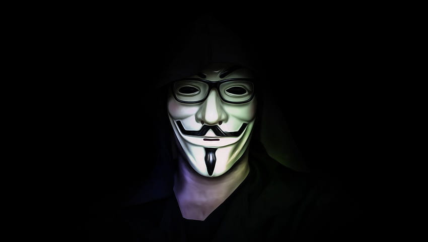 Anonymous Mask Student Laptop HD wallpaper