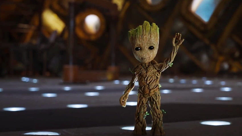 Ilmu Pengetahuan 7: Baby Groot Dancing HD wallpaper