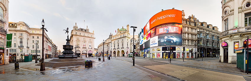 Visit the Piccadilly Circus of London - The Times Aquare of London HD wallpaper