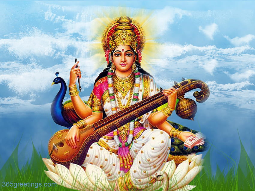 Devi God - Saraswati Puja Basant Panchami - - teahub.io HD wallpaper