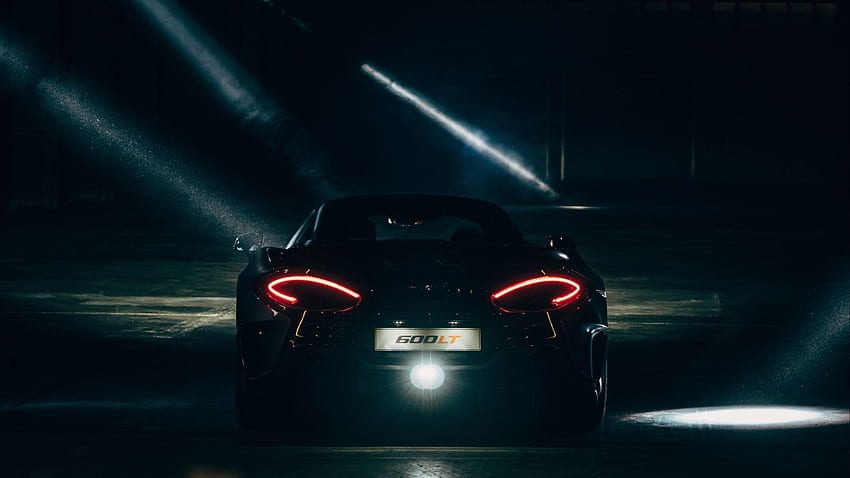 black, supercar, tail lights, mclaren, , , background, 648048 HD wallpaper