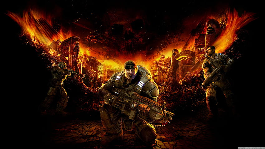 Xbox Gears Of War 4 - Gears Of War за компютър, Gears of War 5 HD тапет