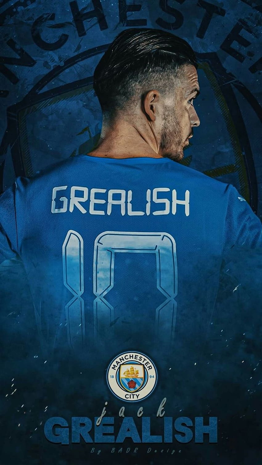 Welcome Jack 10, soccer, blue, football, jack grealish HD phone wallpaper