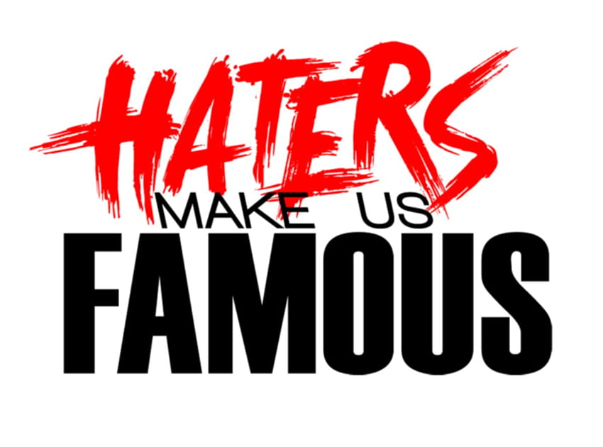 Haters Quotes Background. QuotesGram, Haters Back Off HD wallpaper