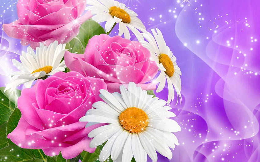 Inspirational 3D Flower . Top Collection of different types of flowers ...