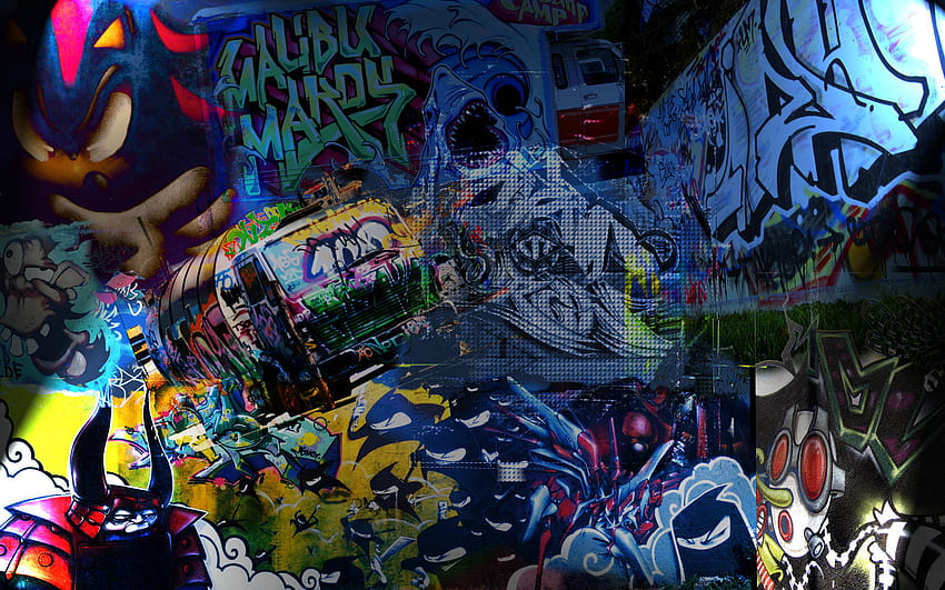 Graffiti, Gaming Graffiti HD wallpaper