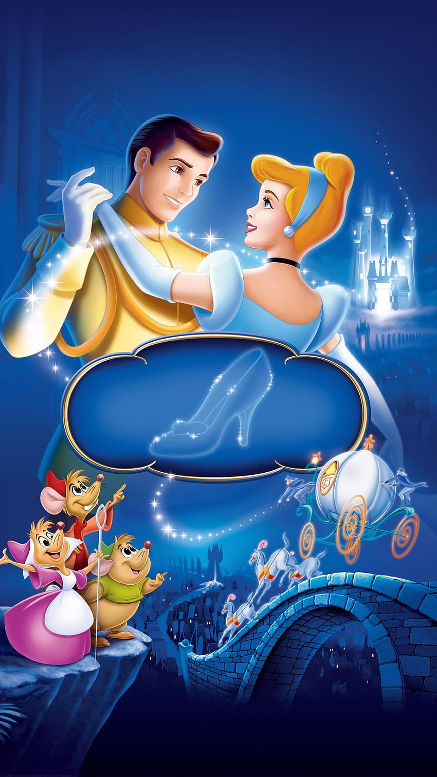 Cinderella (1950) Phone . Moviemania. Cinderella movie poster, Cinderella , Disney princess HD phone wallpaper