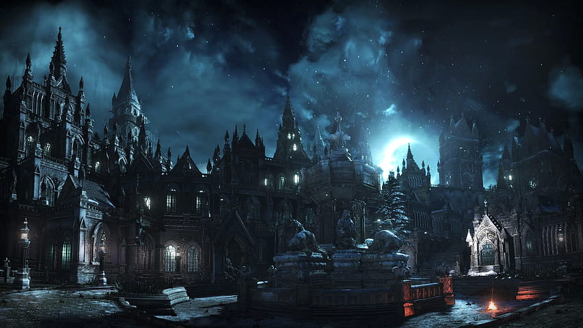 Black castle digital game , Dark Souls III, Gothic HD wallpaper
