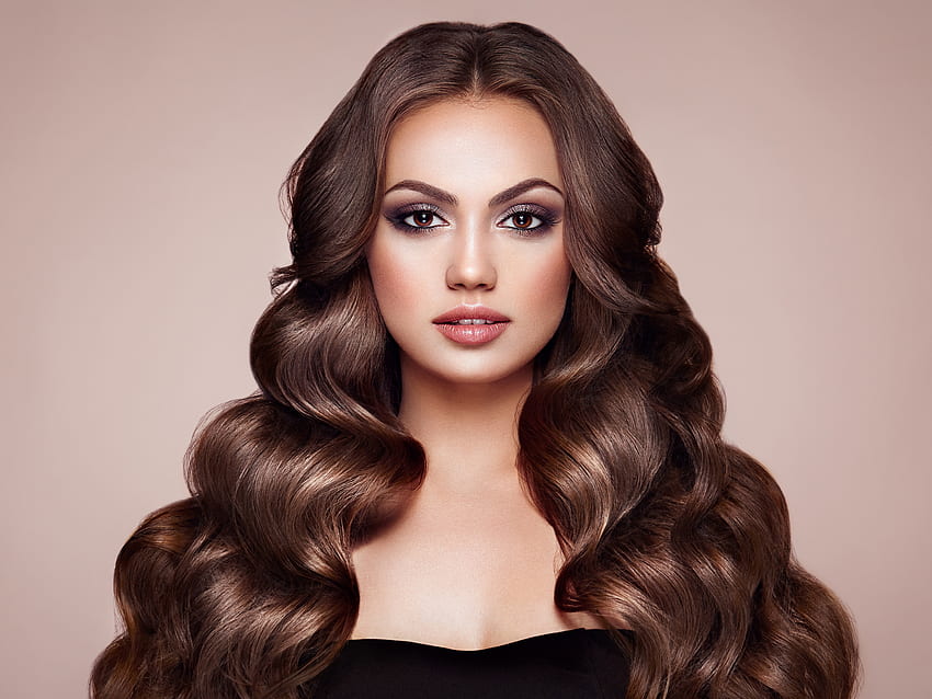 Wavy Hair, model, wavy, hair, female HD wallpaper