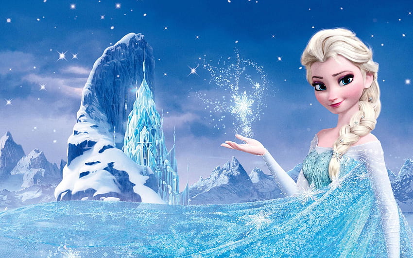 Fiebre congelada Elsa, princesa congelada fondo de pantalla
