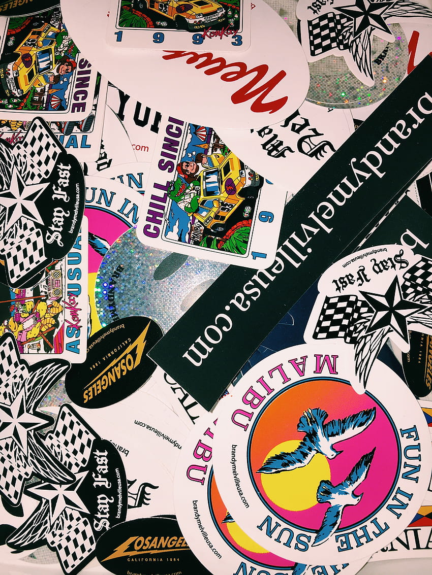 brandy stickers!!. Brandy melville stickers, Aesthetic stickers HD phone wallpaper