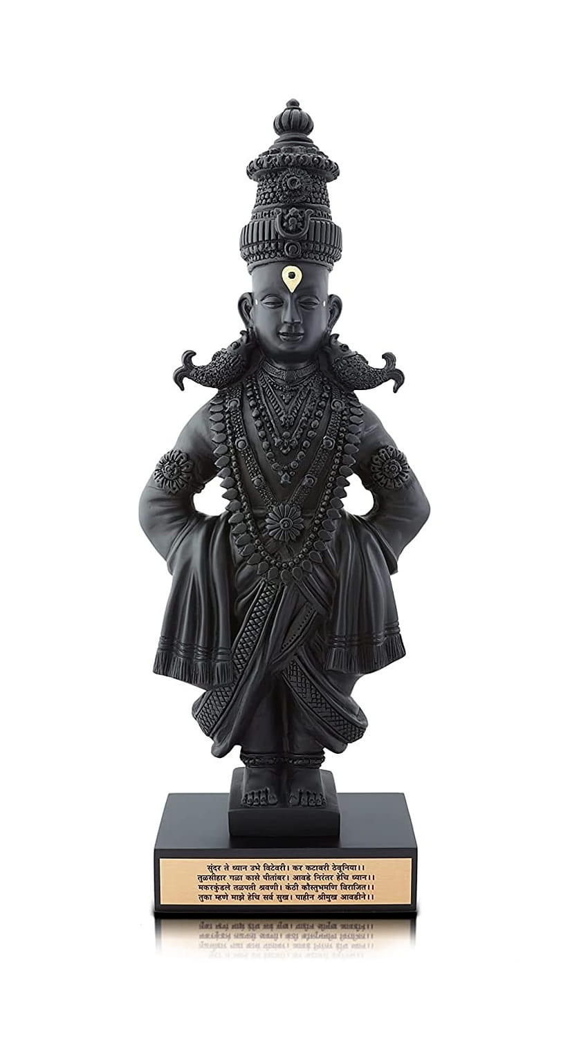 Vitthal, Black Statue, Sawala Vithu HD phone wallpaper | Pxfuel