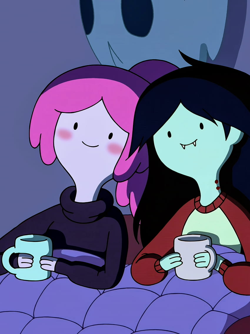 Adventure Time Marceline And PB, Bubblegum and Marceline HD phone wallpaper