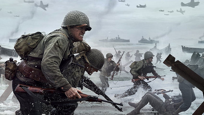 Cod Ww2 Gráficos de ventas japoneses inspiradores Call Of Duty Wwii se abre camino hasta la cima Combinación Push Square - Left of The Hudson fondo de pantalla